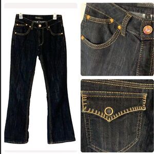 Caché Contour Collection Dark Wash Jeans Size 0